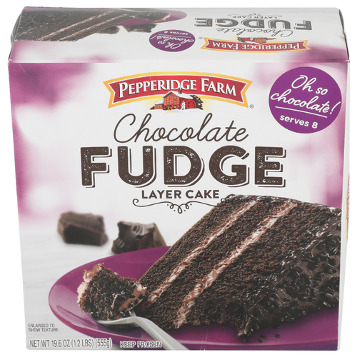 Pepperidge Farm Chocolate Fudge Layer Cake - 19.6 Ounce