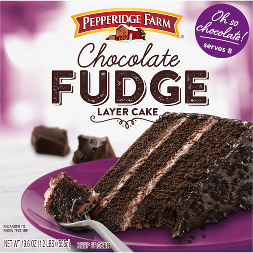 Pepperidge Farm Snowball Frozen Chocolate Fudge Layer Cake - 19.6 Ounce Image 1 of 2