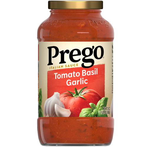 Prego Tomato Basil Garlic Pasta Sauce - 24 Ounce Image 1 of 2