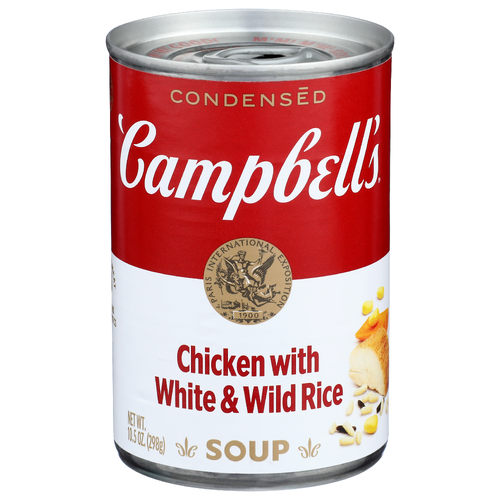 Campbell's Chicken With White & Wild Rice Condensed Soup - 10.5 Ounce