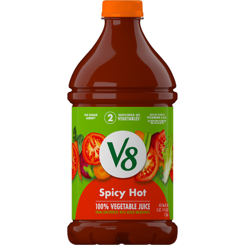 V8 Spicy Hot 100% Vegetable Juice - 46 Fluid Ounce Image 1 of 2