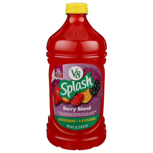 V8 Splash Berry Blend - 64 Fluid Ounce