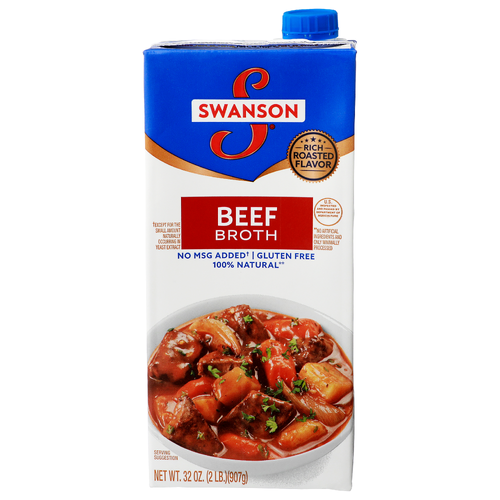 Swanson Rich Roasted Flavor Beef Broth - 32 Ounce