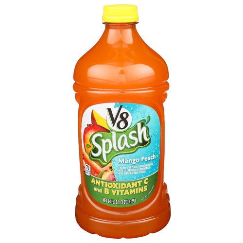V8 Splash Mango Peach - 64 Fluid Ounce