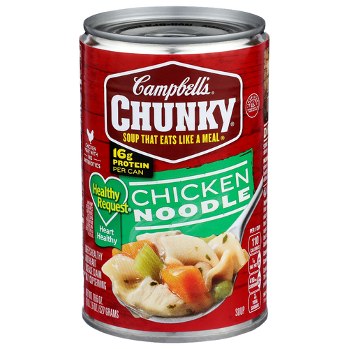 Campbell's Chunky Chicken Noodle Soup - 18.6 Ounce