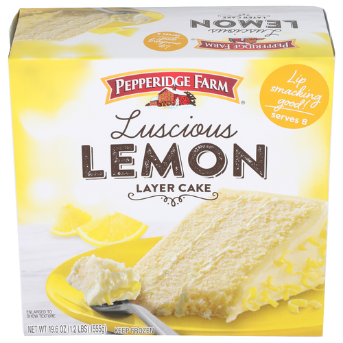 Pepperidge Farm Lemon Layer Cake - 2.45 Ounce - 8 Count