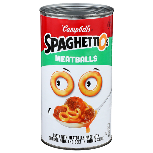 CAMPBELL's Meatballs Spaghettios - 22.2 Ounce