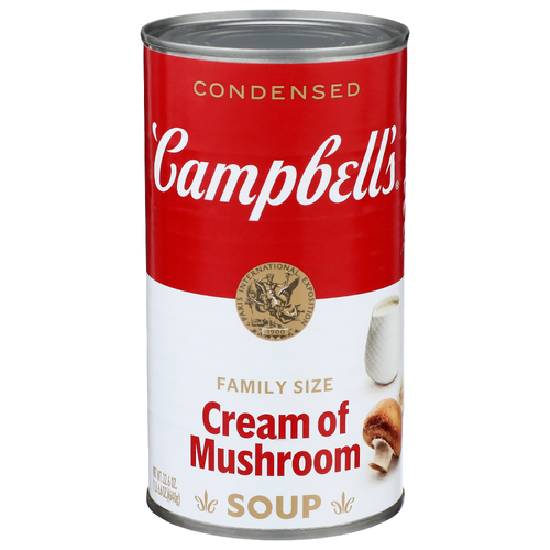 Campbell's Cream Of Mushroom Family Size Condensed - 22.6 Ounce