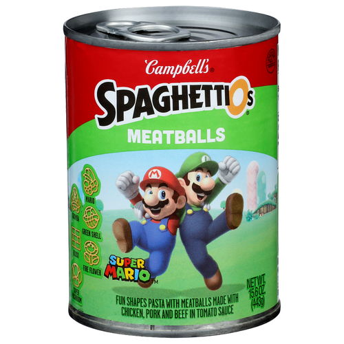 Campbell's Spaghettios Meatballs - 15.6 Ounce