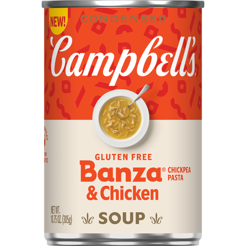 Campbell's Condensed Banza Chickpea Pasta And Chicken Soup - 10.75 Ounce