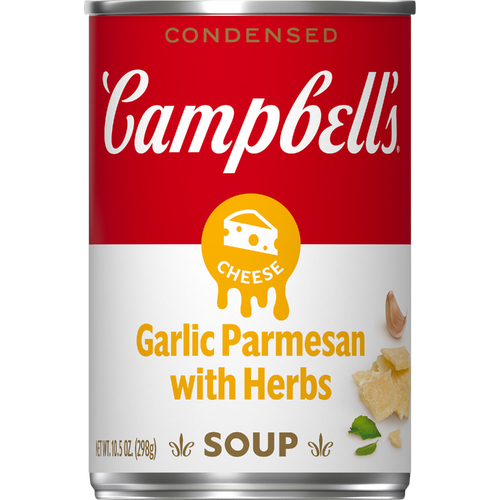 Campbell's Condensed Garlic Parmesan Cheese Soup With Herbs - 10.5 Ounce Image 1 of 2