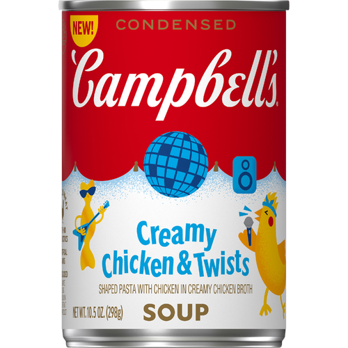 Campbell's Creamy Chicken And Twists Soup - 10.5 Ounce Image 1 of 2