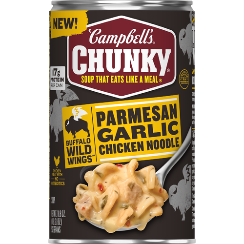 Campbell's Chunky Parmesan Garlic Chicken Noodle Soup - 18.8 Ounce