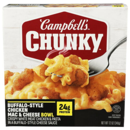 Campbell's Chunky Buffalo-Style Chicken Mac & Cheese Bowl - 12 Ounce