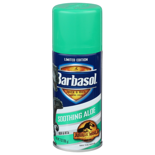 Barbasol Blue & Beta Thick & Rich Shaving Cream - 7 Ounce