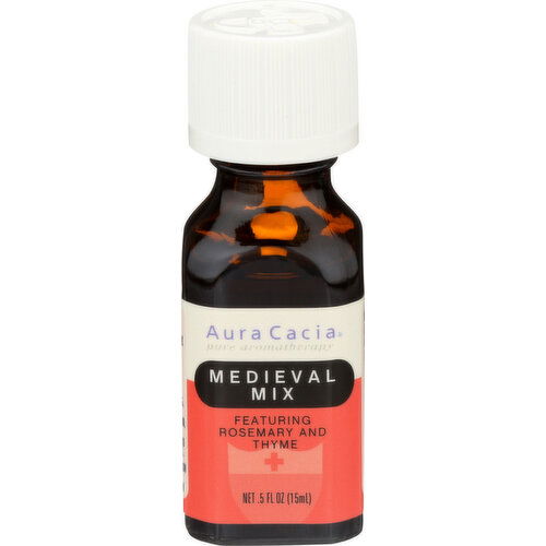 Aura Cacia Essential Solutions Blend Medieval Mix - 0.5 Fluid Ounce
