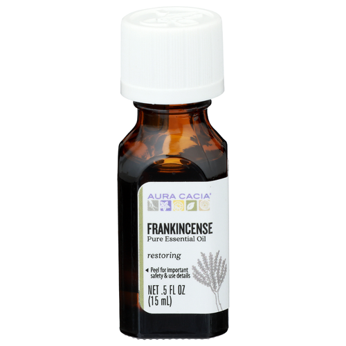 Aura Cacia Frankincense Pure Essential Oil - 0.5 Fluid Ounce
