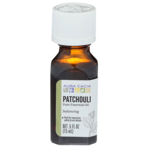 Aura Cacia Essential Oil Patchouli - 0.5 Fluid Ounce