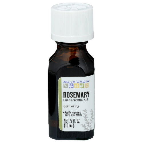 Aura Cacia Essential Oil Rosemary - 0.5 Fluid Ounce