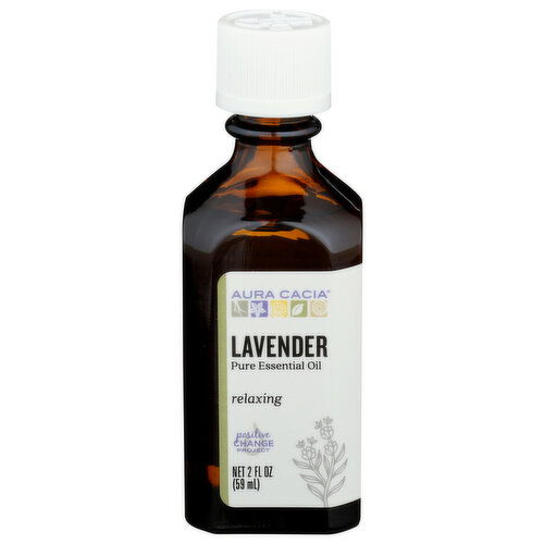 Aura Cacia Essential Oil Lavender - 2 Fluid Ounce