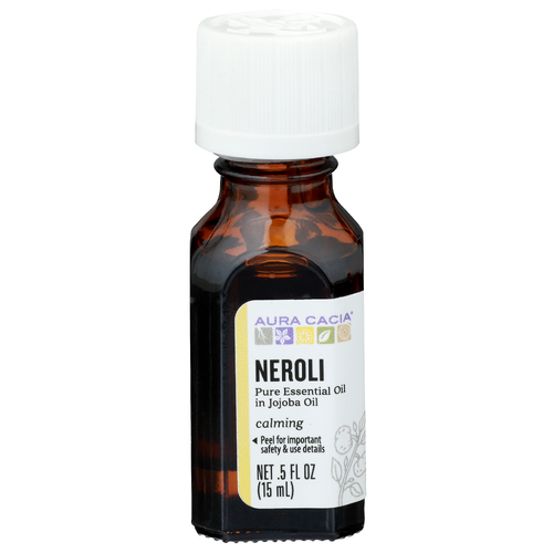 Aura Cacia Neroli Pure Essential Oil In Jojoba - 0.5 Fluid Ounce