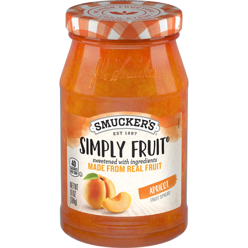 Smucker's Simply Fruit Apricot Spread - 10 Ounce - 1 Count