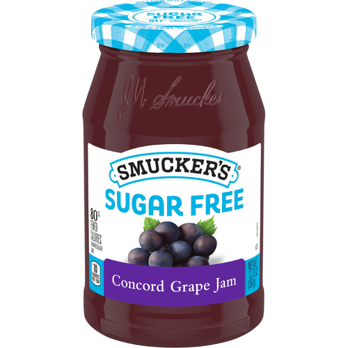 Smucker's Sugar Free Concord Grape Jam - 12.75 Ounce Image 1 of 7