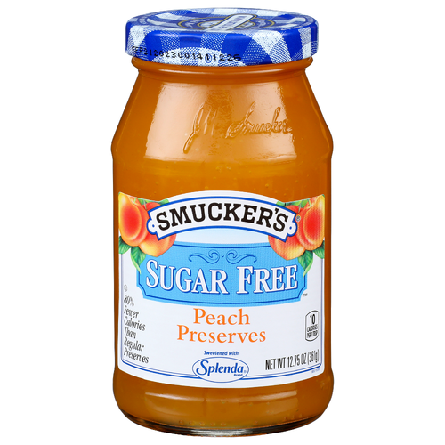 Smucker's Sugar Free Peach Preserves - 12.75 Ounce