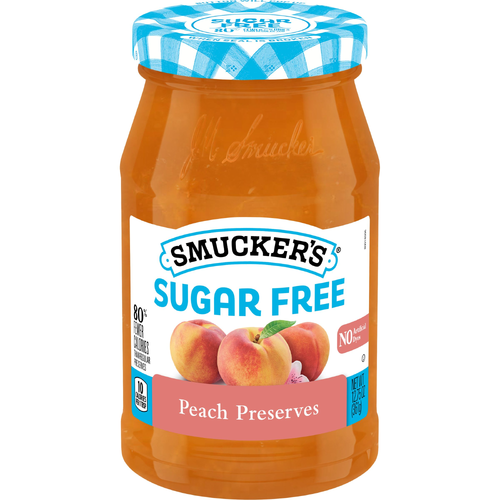 Smucker's Sugar Free Peach Preserves - 12.75 Ounce
