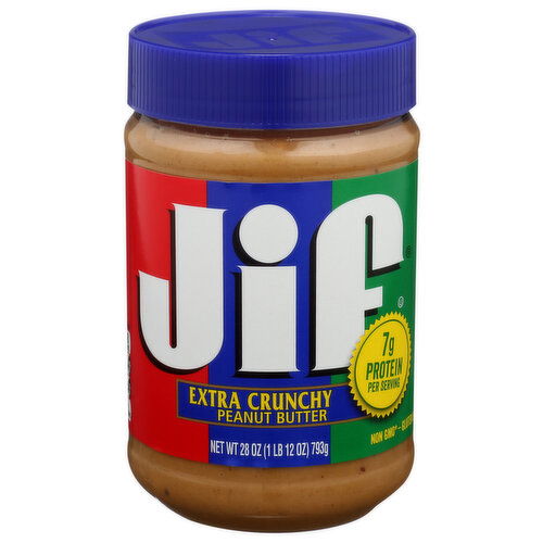 Jif Crunchy Peanut Butter - 28 Ounce