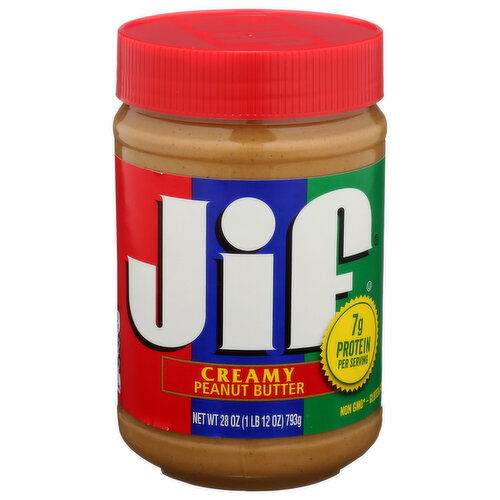 Jif Creamy Peanut Butter - 28 Ounce