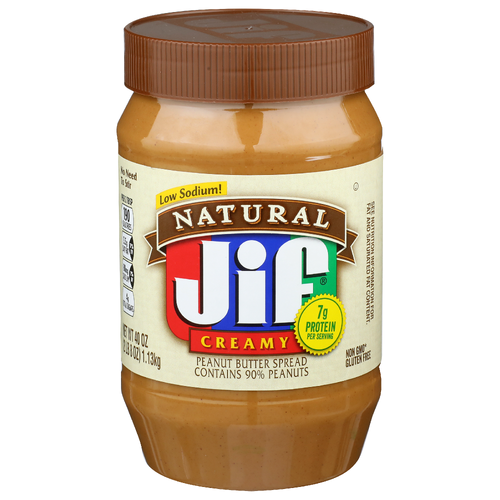 Jif Cream Peanut Butter Spread Creamy - 40 Ounce