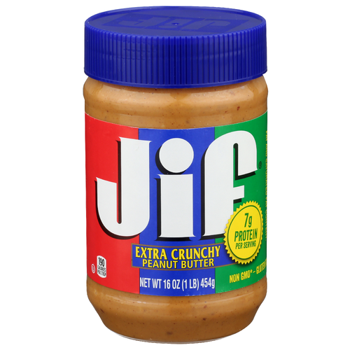 Jif Peanut Crunchy Butter - 16 Ounce