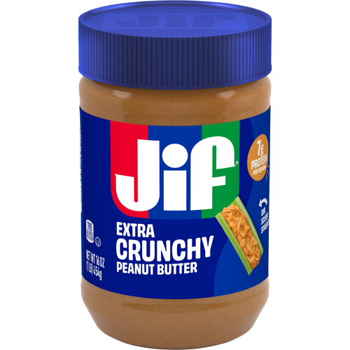 Jif Extra Crunchy Peanut Butter - 16 Ounce Image 1 of 4