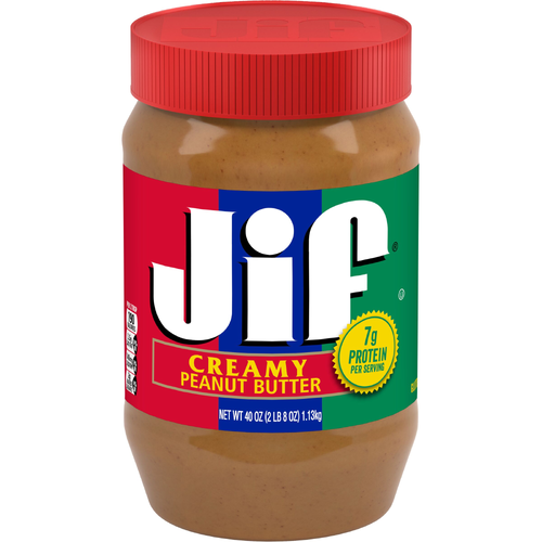 Jif Creamy Peanut Butter Each - 40 Ounce Image 1 of 2