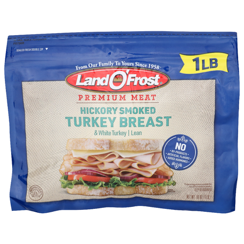Land O'frost Hickory Smoked Turkey Breast - 16 Ounce