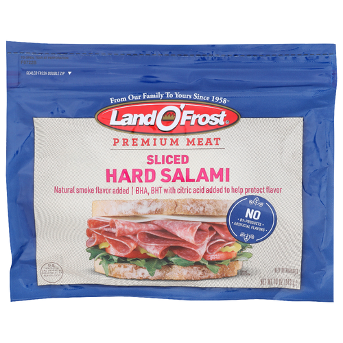 Land O'frost Sliced Hard Salami - 10 Ounce