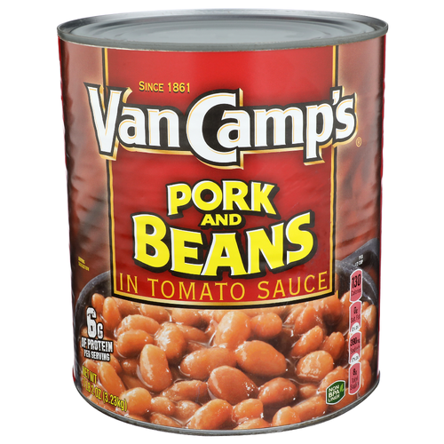 Van Camp's Pork And Beans In Tomato Sauce - 114 Ounce