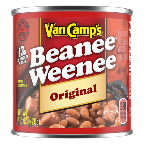 Van Camp's Original Beanee Weenee, Canned Food - 7.75 Ounce Image 1 of 4