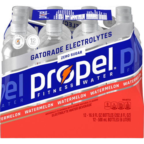 Propel Zero Sugar Electrolyte Water Beverage Watermelon - 202.8 Fluid Ounce