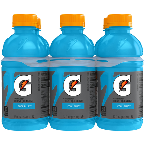 Gatorade Thirst Quencher Cool Blue - 72 Fluid Ounce