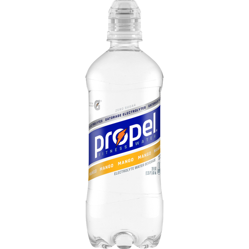Propel Zero Sugar Electrolyte Water Beverage Mango - 20 Fluid Ounce