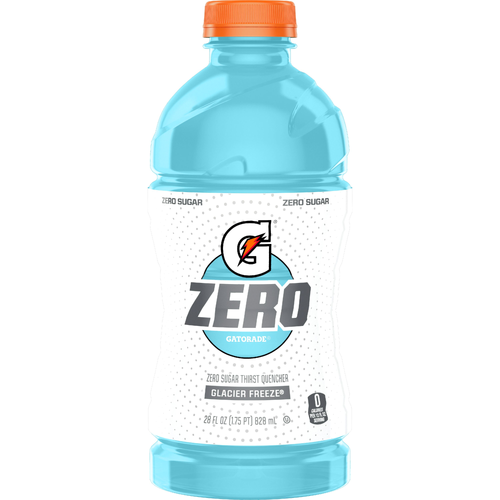 Gatorade Zero Sugar Thirst Quencher Glacier Freeze - 28 Fluid Ounce