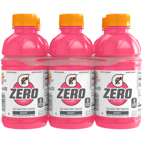 Gatorade Zero Sugar Thirst Quencher Berry - 72 Fluid Ounce