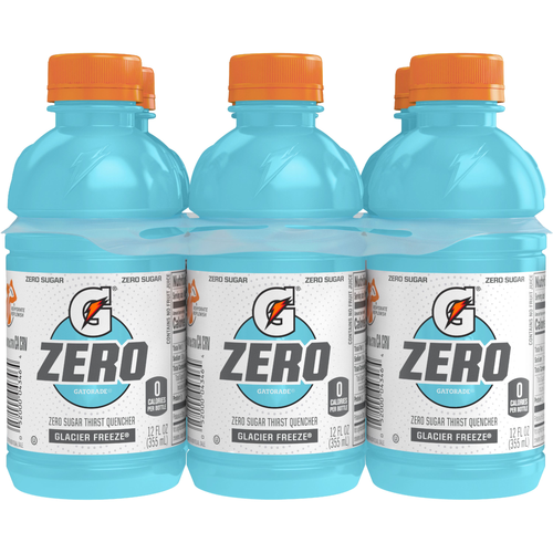 Gatorade Zero Sugar Thirst Quencher Glacier Freeze - 72 Fluid Ounce