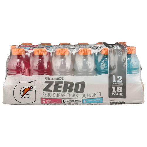 Gatorade Zero Variety Pack - 12 Fluid Ounce - 18 Count