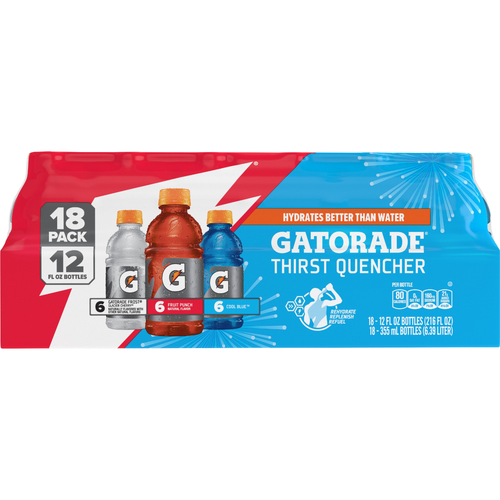 Gatorade Thirst Quencher Variety - 216 Fluid Ounce