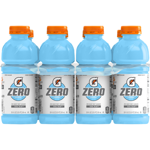 Gatorade Zero Sugar Thirst Quencher Cool Blue - 160 Fluid Ounce
