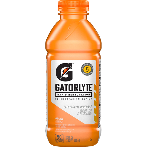 Gatorade Gatorlyte Rapid Rehydration Electrolyte Beverage Orange - 20 Fluid Ounce