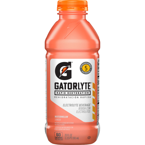 Gatorade Gatorlyte Rapid Rehydration Electrolyte Beverage Watermelon - 20 Fluid Ounce